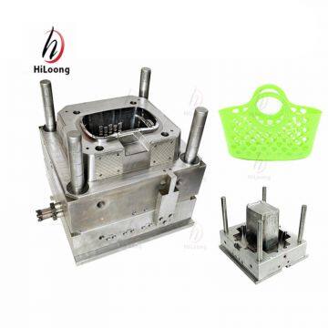 3D design customized products basket plastic mould manufacturing