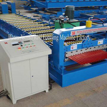 Color Steel Thin Plate Hydraulic Roofing Corrugated Sheet Forming Machine