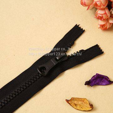 #3 #5 #8 #10 #15 #20 Plastic Zipper With Triangular Teeth Close End photo-4