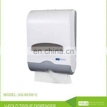 V/N fold wall mounted tissue box holder,paper towel tissue dispenser