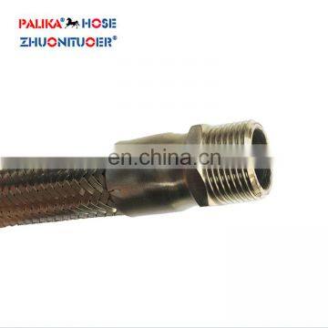 SS Braided Metal Hose Assembly 1 Inch Stainless Steel Flexible Hose Pipe