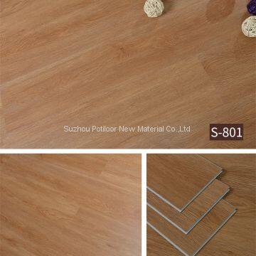 PVC flooring sheet tiles slotted click lock 5.0mm thickness 0.2mm wear layer