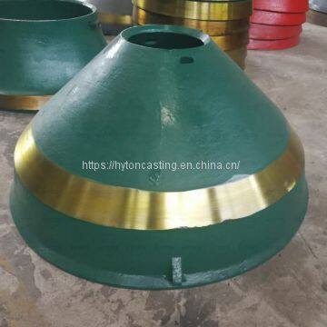 Mn18Cr2 Crusher Wear Parts Concave Mantle Suit Hp5 Metso Nordberg Cone Crusher photo-5