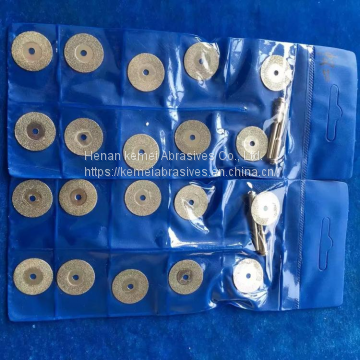 Diamond Cutting Disc/Jade Cut-off Disc/Glass Cutting Disc/Tooth Grinding Disc/Diamond Small Grinding Wheel photo-3