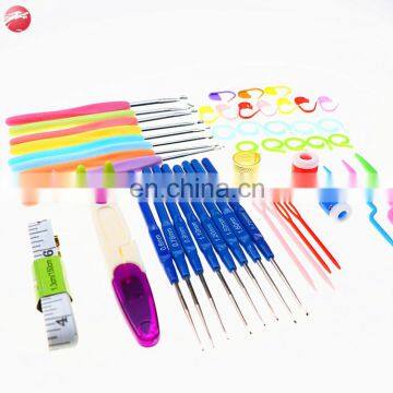52Pcs Multicolour Aluminum Crochet Hook Knitting Kit Needles Set Weave Craft Yarn Stitches photo-3