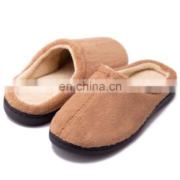 Wholesale Coral- fleece Slippers Gel Relax Amazon Unisex Indoor and Outdoor Insole Slippers