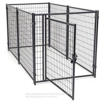 Wire Metal Dog Cage Kennel Single or Double-Door Galvanized Dog Crate