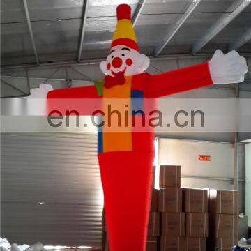 4m High Colorful Inflatable Clown Air Dancers Inflatable Wave Man For Advertising Event photo-5