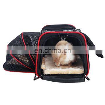 Wholesale Luxury Foldable Pet Dog Carrier Travel Bag Outdoor Pet Carrier photo-2