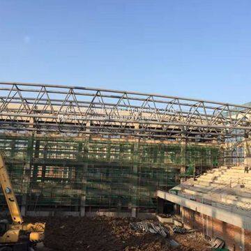 Chaohu Middle School Indoor Stadium Pipe Truss Project photo-2