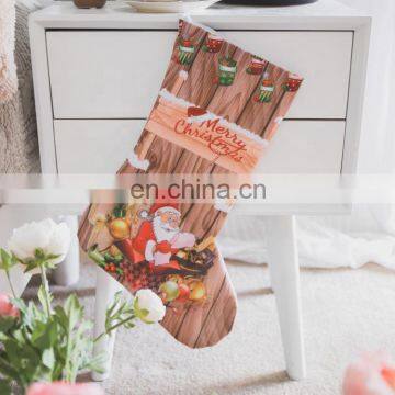 Wholesale Personalized Plush Fleece Christmas Decorations Stocking photo-6