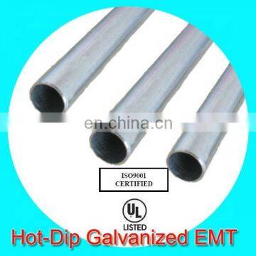 Hot Dip Galvanized Conduit Emt Pipe Electrical Metal Tube Ul797 photo-3