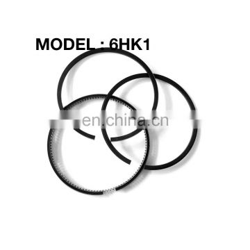 NEW STD 6HK1 CYLINDER PISTON RING FOR EXCAVATOR INDUSTRIAL DIESEL ENGINE SPARE PART