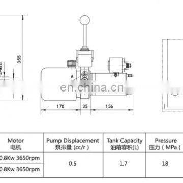 High Quality Mini 0.25mL/r 24 Volt Hydraulic Power Units for Medical Care Equipments photo-2