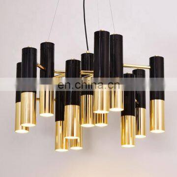Modern Nordic Design Aluminum Gold Black Led Pendant Light photo-5