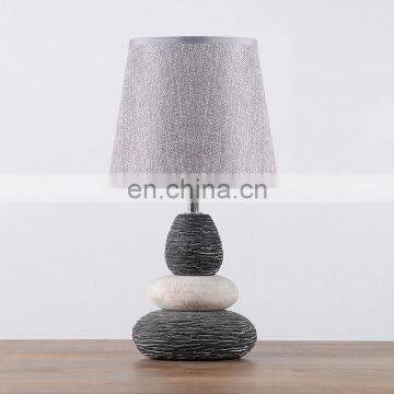New Design of Stone Ceramic Table Lamp for Bedroom and Indoor Room photo-3