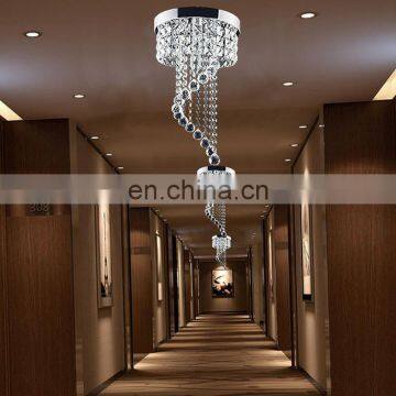 Fashion Duplex Modern Crystal Chandelier LED Restaurant Living Room Luminaire photo-4