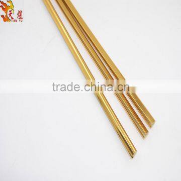 Best Quality Factory Sell 8mm Width Aluminum Shiny Color Pvc Plastic u Trim Strip Profile photo-3