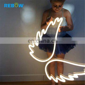 Rebow High Quality Custom Soft Led Neon Wholesale Led Flexi Neon Sign for Wedding Party Events Free Design Wing Sign photo-5