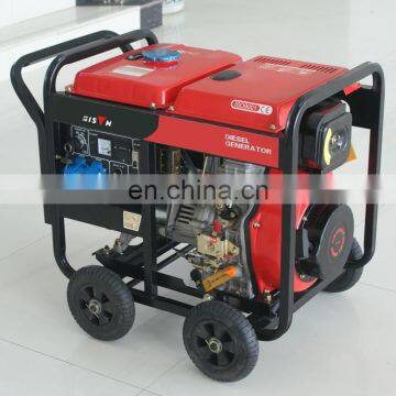 BISON(CHINA) Air Cooled Engine DG5500 E Diesel Generator