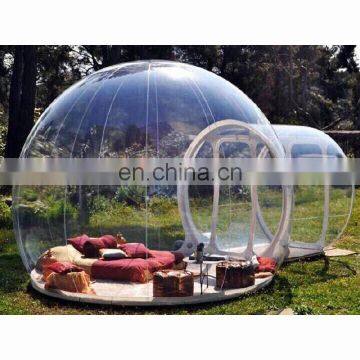 Best Quality  Outdoor Inflatable Transparent Bubble Tent/Clear Camping Tent Advertising Inflatables