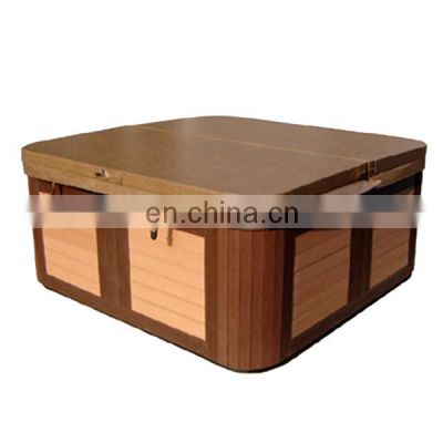 Customer OEM Service Square Outdoor Hot Tub Waterproof Plastic Spa Cover