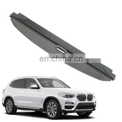 Retractable Trunk Security Shade Custom Fit Trunk Cargo Cover For BMW X3 2018 2019 2020 2021