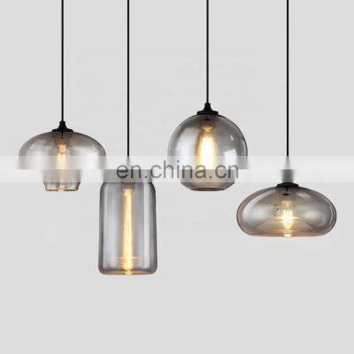 Nordic Decorative Glass Pendant Lamp AC85-265V Bar Restaurant Lighting