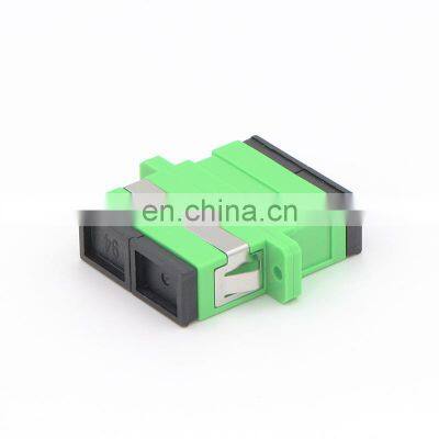 SC/APC SM Adapter Single-mode Simplex duplex 4-core fiber optic adapter LC SC FC ST factory OEM