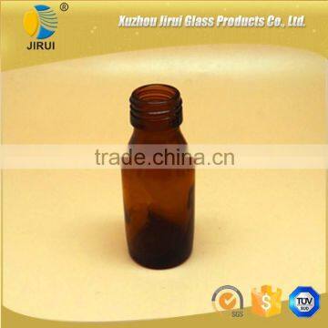 Small Amber Glass Bottle For Oral Liquid