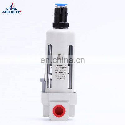 High Precision Wholesale AF Series Pneumatic Air Source Treatment AF2000-01D AF3000-02D Air Filter With Auto Drain photo-4