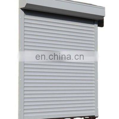 Aluminum alloy roller door electric roll up shutter to ceiling windows