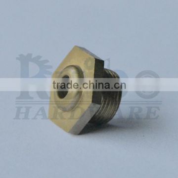 customized brass hydraulic components for process industry