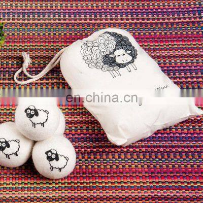 Essential Wholesale Australia Natural Logo Laundry Eco Smart Sheep Wool Dryer Balls photo-5