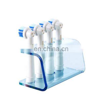 Bathroom 2 Holders Custom Acrylic Teeth Brush Display Holder photo-2
