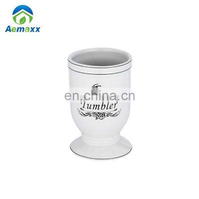 5psc White Modern Design Bathroom Accessory Sanitary Set Green Bathroom Accessory Sets Soap Dish Bathroom Accessory photo-4