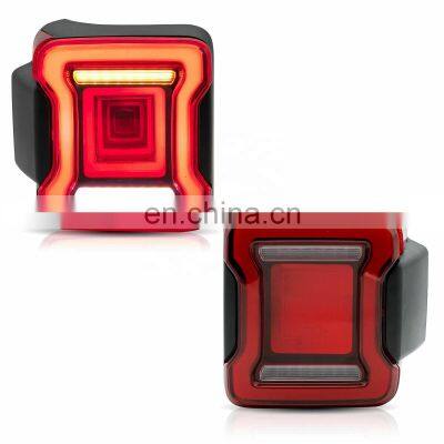 Rear Taillights LED Brake Lights Reverse Turn Lamps For Wrangler JL 2018+