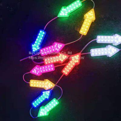New Design Popular LED Arrow Module 3.5W 2835 Modules 18led Red Green Blue Yellow White Pink RGB photo-2