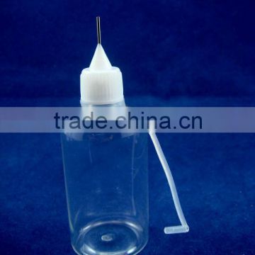 60ml e-c needle bottle PET,needle bottle for e liquids and cigarette