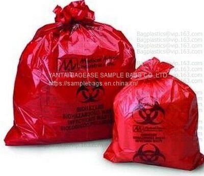 BIOHAZARD AUTOCLAVABLE,ASBESTOS, MEDICAL WASTE DISPOSAL SACKS, PATIENT BELONGING,SPECIMEN SAMPLING BAG