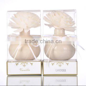 100ml Home Fragrance Sola Flower Diffuser With Ceramic Jar, Air Fresher Gift Set SA-0239 photo-2