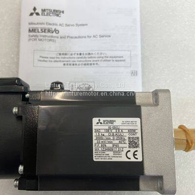 Standard Straight Shaft Low Inertia HG-KR43J Motor For Large Stamping