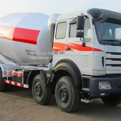 12 Cubic Meters Beiben North Benz 8x4 Mixer Truck 3138B photo-4