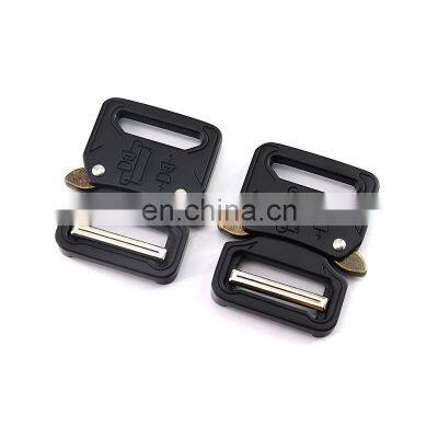 Fashion Design Exquisite Appearance Custom Logo Durable Zinc Alloy Side Release Buckle For Men Belts photo-5