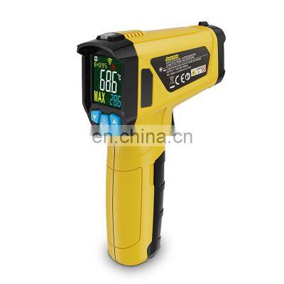 Digital Handheld -50 to 800 Degree LCD Display 2% Accuracy Gun Type Temperature Measurement Tool Industrial Thermometer