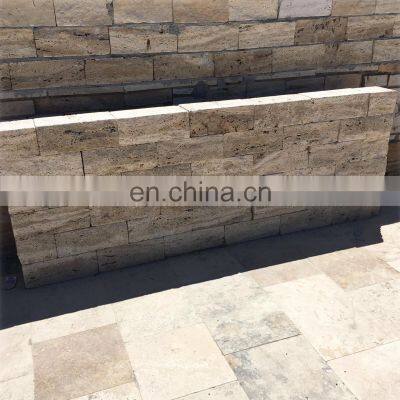 New Year Fashion Model Best Premium Quality Garden Wall Natural Stone Travertine Made in Turkey Factory Competitive Price