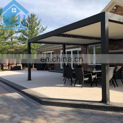 Customized Size Electric Roof Waterproof Motorized Louver Pergola