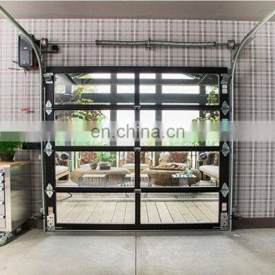 Good price remote control cottage rolling roller garage door wood garage doors made in China