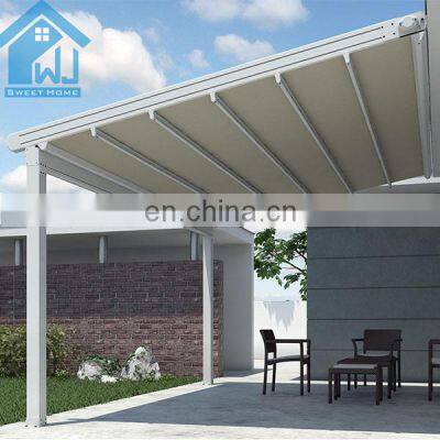 Motorized Electric Pergola Outdoor Modern Gazebo Roof