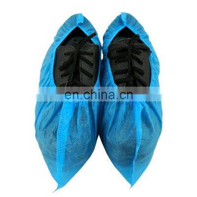 Blue Non Woven Protective PP Medical Shoe Cover